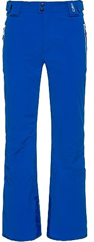CMP - Pantaloni da sci elasticizzati in twill da uomo, Royal, 50