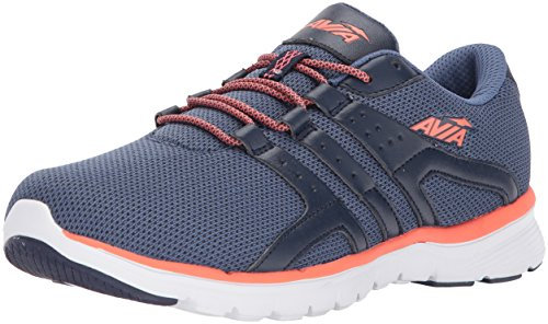 Avia Damen Avi-Mania Leichtathletik-Schuh, Grotto Marineblau/Lapisblau Intensive Koralle, 40.5 EU