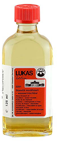 LUKAS Malmittel für wasservermischbare Ölfarben - Standöl modifiziert in 125 ml