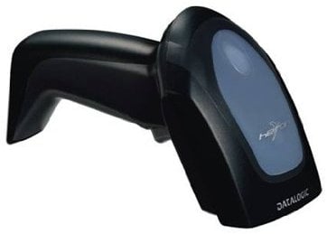 Datalogic 901801009 Mehrzweck-Handscanner Heron D130, Schwarz, Linear Imager, RS-232/USB/KBW/Wand Multi-Schnittstelle, kein Zubehör im Lieferumfang DL HERON D130 BLACK RS232 USB WEDGE&WAND
