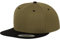 Flexfit Unisex Classic Snapback 2-Tone Cap Kappe, Olive/Black, One Size