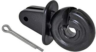 25 Splint Isolator Isolatoren Weidezaun für Winkeleisenpfähle