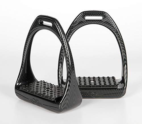 Harry´s Horse Steigbügel Compositi Reflex Carbonat-Look, Größe:Adult