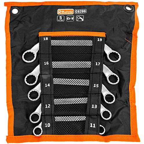 RICHMANN C Type Moon Spanner Wrench Set 5 pcs 10 Sizes 10-19 mm (C6206)