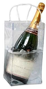 Ice Bag 6 x Clear for Magnum Bottle - Ice Bucket Bag
