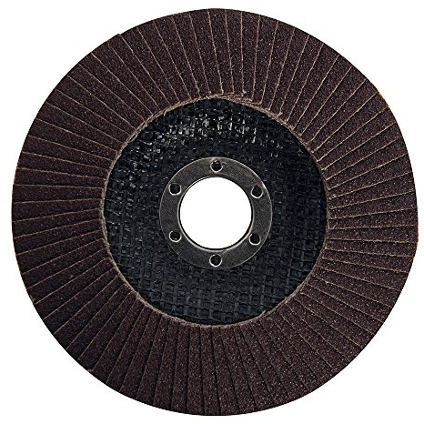 Silverline 282587 Aluminium Oxide Flap Disc 125 mm 80 Grit