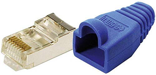 LogiLink Professional MP0014 RJ45 Stecker Kat.5e blau