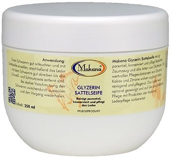 Makana Glycerin Sattelseife Leder 1er Pack (1 x 250 ml)