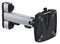 Novus Dahle 962+0119+000 Monitorhalterung, Metall, Silber, 27,6 x 12 x 3 cm