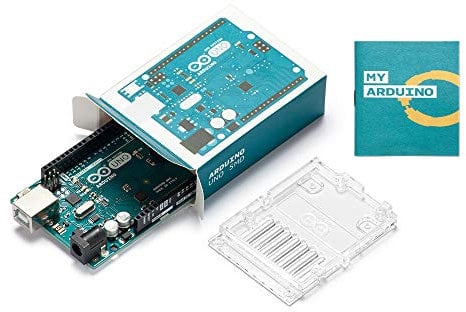 Arduino Uno Rev3 SMD [A000073] - Placa de Desarrollo con microcontrolador ATmega328P, versión SMD, Ideal para proyectos de electrónica, robótica, automatización y Aplicaciones DIY IDE.