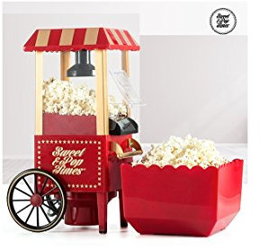Appetitissime Sweet & Pop B1565166 Popcornmaschine, 1200 W, Rot