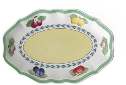 Villeroy & Boch French Garden Fleurence Raviera, Porcellana Premium, Bianco/Multicolore