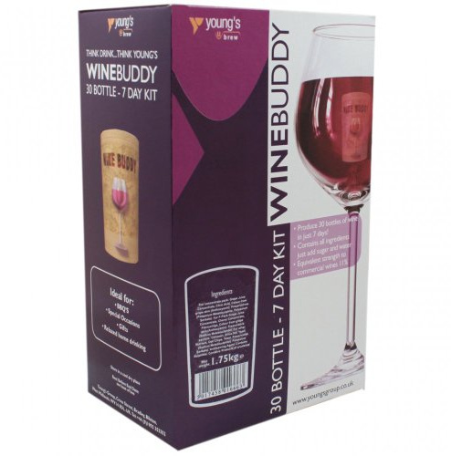 Winebuddy 30 Bottle Red Wine Refill - Cabernet Sauvignon Ingredient Kit