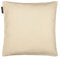 LINUM Annabell Elegant Kissenhülle 40x40 cm, 100% Baumwolle, Maschinenwaschbar, Warmes Beige