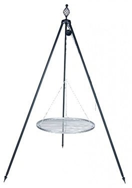 Dreibeingrill OSKAR Höhe 210cm incl. Kette und Rost aus Edelstahl 70cm