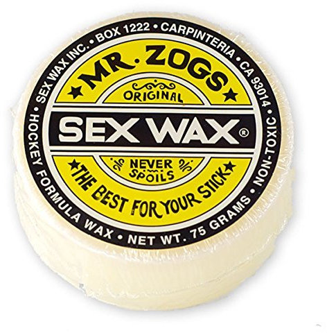 Mr. zog 's Sex Wax Hockey Stick Wachs (Farbe/Duft Wahl), White/Coconut