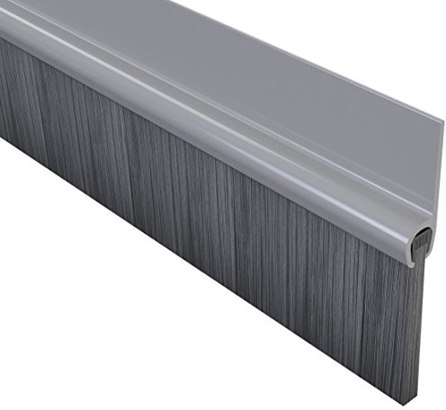 STORMGUARD 02SR6641000GR 1 m Self Adhesive BDS Bottom of The Door Brush Seal - Grey