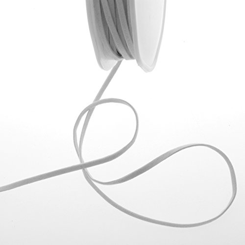 Lederband 3mm x 25m - 18000 (Weiß)