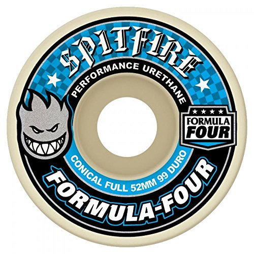 Spitfire sfwhff035 Colorful Set von 4 Rollen 52 mm