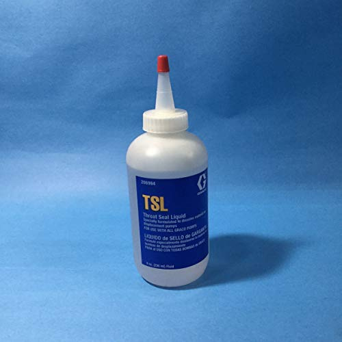 GRACO 206994 Throat Seal Liquid, 8-Ounce Bottle, 8 Oz | Model 206994, Extends Pump Life, All Graco Sprayers
