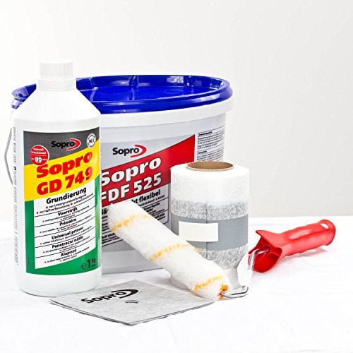 Sopro ADS 630 Dusche Bad Abdichtungsset Abdichtset Abdicht Set Duschabdichtung inkl. Anleitung