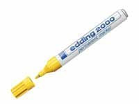 Edding 2000c Permanent Marker - Yellow - Box of 10