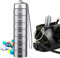 Kleine Pillenbehälter | 7 Tage Aluminiumlegierung Pill Weekly Organizer Box - Tragbare Aufbewahrungsbox für Pillen für Camping, Geschäftsreisen, Pillenhalter für Nahrungsergänzungsmittel