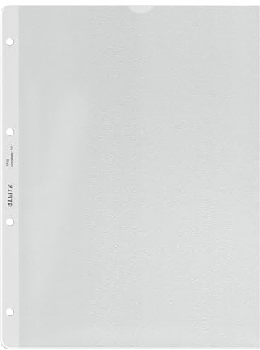 Esselte Leitz Prospekthülle Extrastark, A4, PP, genarbt, farblos