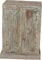 GURU SHOP Vintage Beistellschrank, Kommode, Nachttischschrank, Flurschrank - Modell 22, Braun, 62x46x31 cm, Kleine Schränke