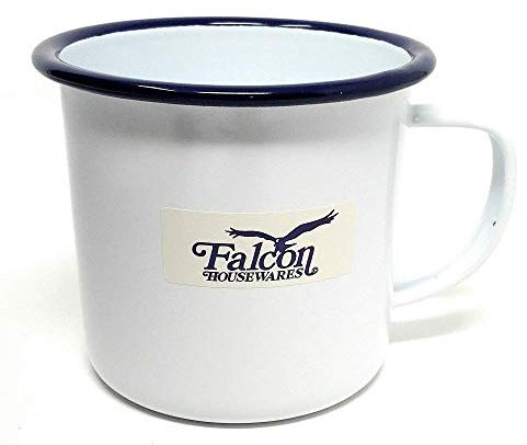 Falcon Housewares Enamel 9cm White Mug