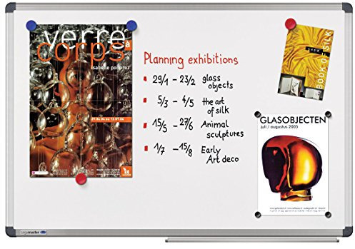 Legamaster Universal Whiteboard – weiß – 100 x 200 cm - Magnettafel aus lackiertem Stahl inklusive Wandhalterung und Montageanleitung - trocken abwischbar