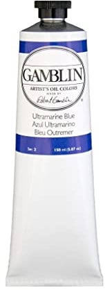 Gamblin Artist Oil Color - Ultramarine Blue - 150 ml Tube