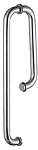 Di Vapor (R Large Shower Door Handle Arm - Overall Length 43cm - (22cm) Top to Middle Hole - (18cm) Middle to Bottom Hole