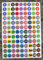 screenprint SLOTCAR SCALEXTRIC Retro-Stil Startnummer Aufkleber