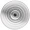 VAELLO 75492 Tapa Aluminio Lisa Ø45CM, Metal, Neutro, 45 Centimeters cm