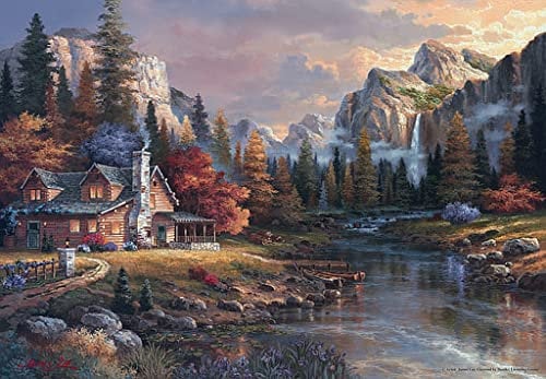 Anatolian 500 piece jigsaw puzzles - jigsaw puzzles for adults 500 pieces HOME AT LAST is ideal as gifts for the whole family and the jigsaw 500 pieces for adults is made of ESKA BOARD