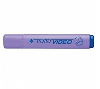 trattovideo evidenziatore lilla tratto