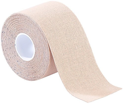 newgen medicals Rheuma-Pflaster-Bänder: Kinesiologie-Tape, Baumwollgewebe, 5 cm x 5 m, beige (Lymphtapes, Stützverbände, Bandagen)
