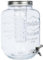 KitchenCraft Tarro dispensador de bebidas de cristal con infusor de agua, 7,5 litros - Transparente