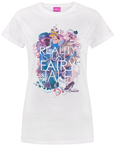 Cinderella Disney Fairy Tale Women's T-Shirt White