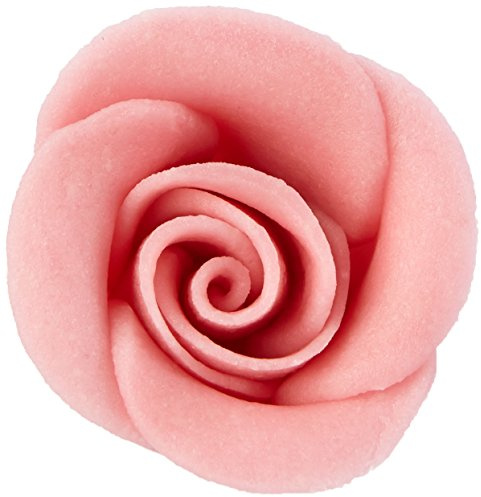Cake Company Rose groß rosa 44 mm 12 STÜCK 1er Pack (1 x 251 g)