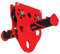 Fusion Climb Z-Max Geschwindigkeit Edelstahl Pulley Grip Red