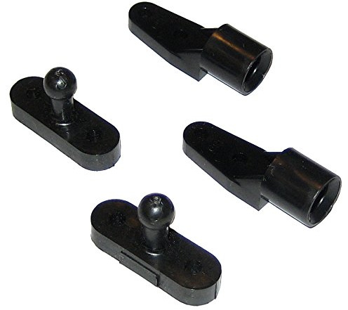Perko Door Catches - Black Nylon - Pair