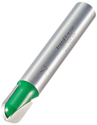 Trend CraftPro Cavetto Router Cutter Bit, 1/2 Inch Shank, 6.35mm Radius and 86mm Cut Diameter, Tungsten Carbide Tipped, C054AX1/2TC