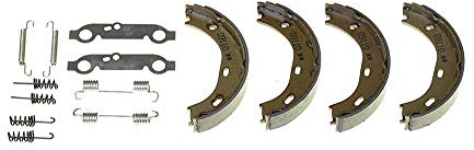 Brembo S50501 Bremsbacken für Handbremsen, Anzahl 4 | Kompatibel mit: MERCEDES-BENZ 123 Coupe, 123 Stufenheck, S-CLASS, S-CLASS, S-CLASS Coupe, SL