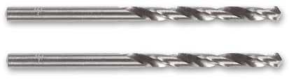 Dewalt High Performance Metallbohrer HSS-G DT5203 (2x49x24 mm, rechtsschneidene Spiralnut Typ N, 118° Spitzwinkel, für Stahl, Eisen, Graphit, Nickel, Messing, Holz & Kunststoff) 2 Stück