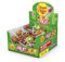 Chupa Chups Fruit Lutscher-Dose, praktische Box mit 50 Lollis mit Barcode in 4 fruchtigen Geschmacksrichtungen Apfel, Erdbeere, Orange, Kirsche, geeignet für Geburtstag, 50 x 12g