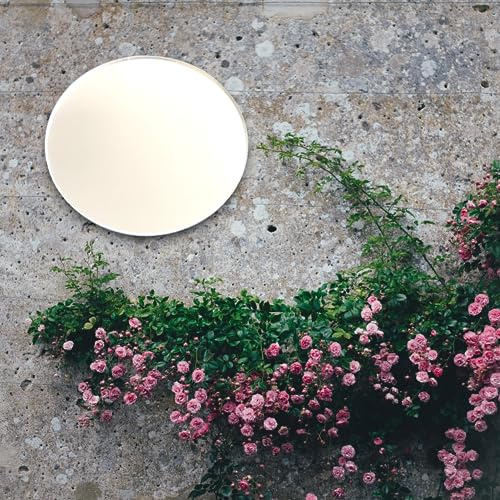 Super Cool Creations Circle Garden Mirror 45cm Diameter Shatterproof | 45cm diameter, Shatterproof acrylic, Includes adhesive fixers, Garden decoration