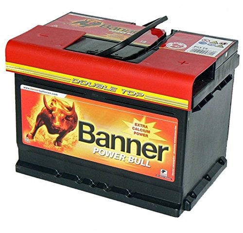 Banner Power Bull 62AH Batería para automóvil de repuesto, 55Ah 60Ah 63Ah