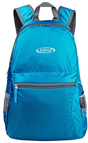 G4Free 20L Faltbarer Rucksack Ultraleichter Wanderrucksack Daypack | für Männer Frauen und Kinder für Outdoor Wandern Reisen